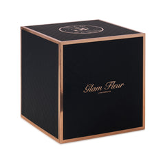 Noir Chic Glow Pink Preserved Roses