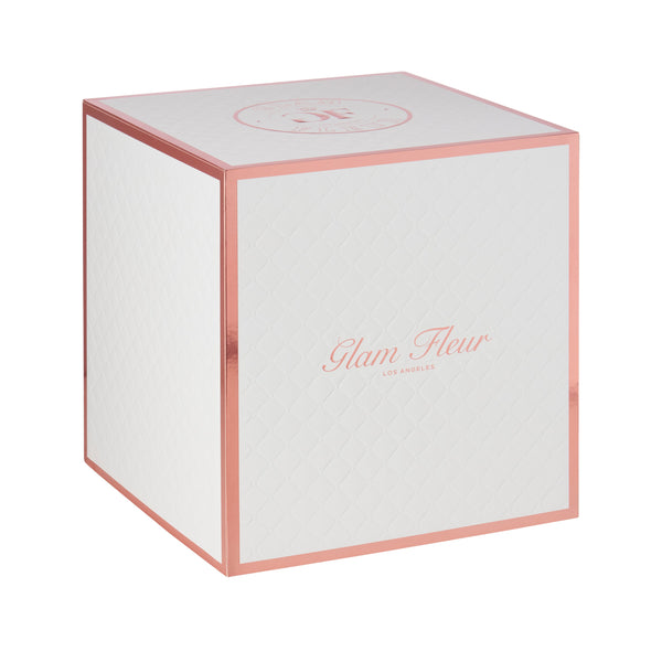 Blanche Chic Radiant Light Red Preserved Rose Glam Fleur Blanche Chic Radiant Light Red Preserved Rose Glam Fleur