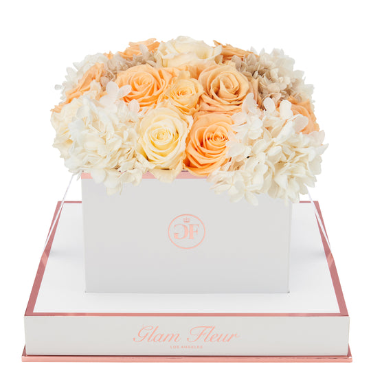 Blanche Square Peach Creme Fusion