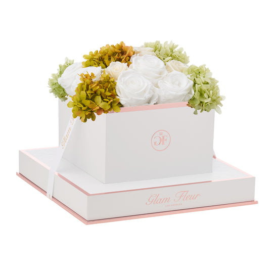 Blanche Square White Oregano Fusion