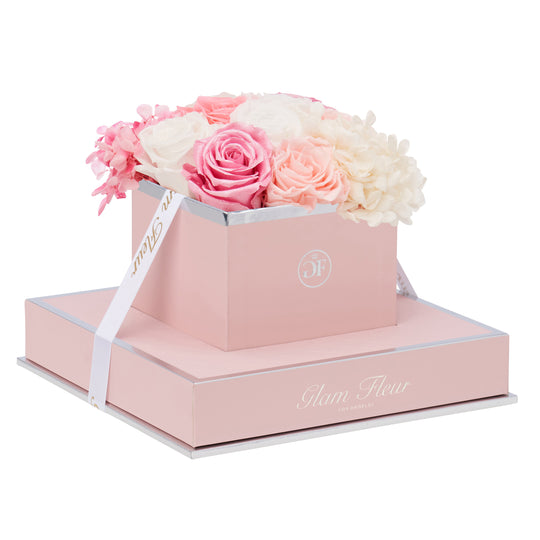 Rosé Chic Pink Ivory Fusion