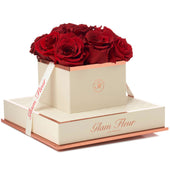 Montagé Chic Red Preserved Roses