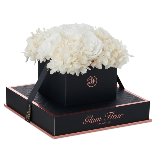 Noir Chic White Fusion