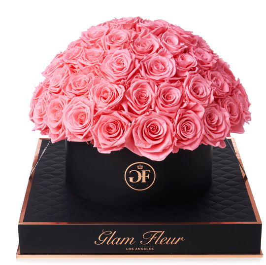 Noir Grande Round Light Pink
