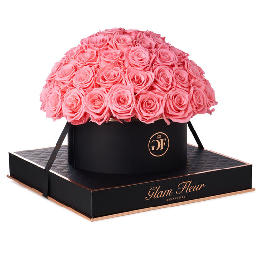 Noir Grande Round Light Pink