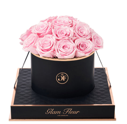 Noir Round Glow Pink