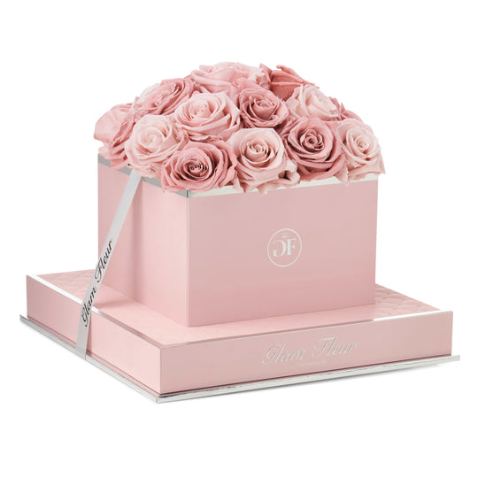 Rosé Square Classic Pink and Blush