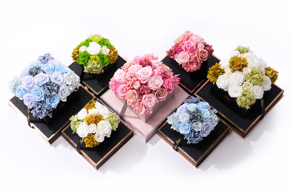 Shop Forever Roses in a Box With The Exclusive Luxury Collections