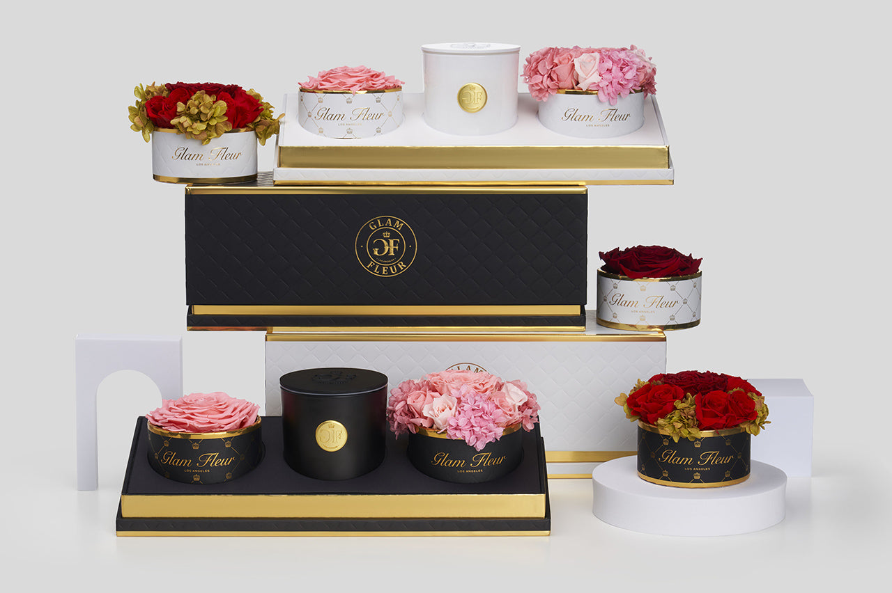 Crafting the Perfect Rose Arrangement Glam Fleur's Expertise