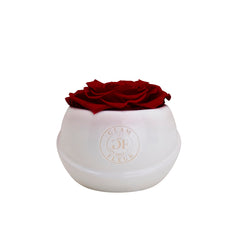 Bouton Vase Single Red