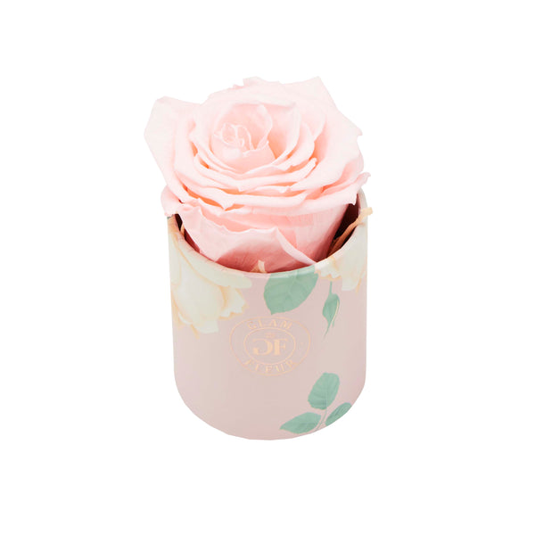 Baby Pink Long Lasting Rose in Blanche Uno Box - Glam Fleur®