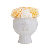Marquise Vase Peach Creme Fusion