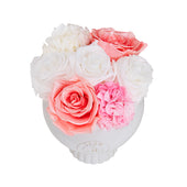 Marquise Vase Pink Ivory Fusion
