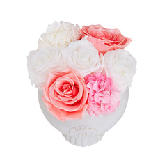 Marquise Vase Pink Ivory Fusion