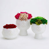 Bouton Vase Single Red