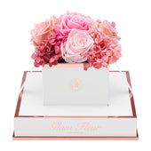 Blanche Chic Pink Fusion Preserved Flowers