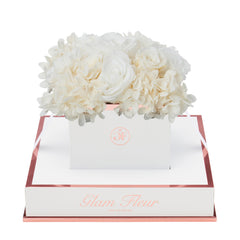 Blanche Chic White Fusion Preserved Flowers