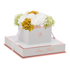 Blanche Chic White Oregano Fusion Preserved Flowers