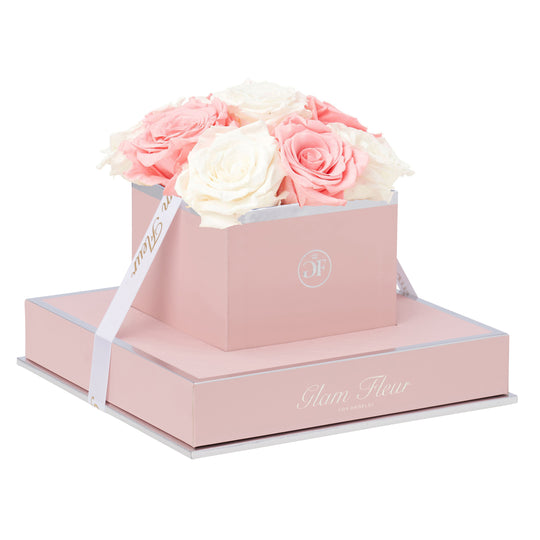 Rosé Chic Ivory and Light Pink