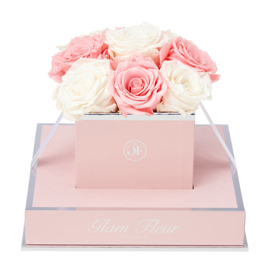 Rosé Chic Ivory and Light Pink