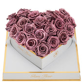 Blanche Heart Metallic Vintage