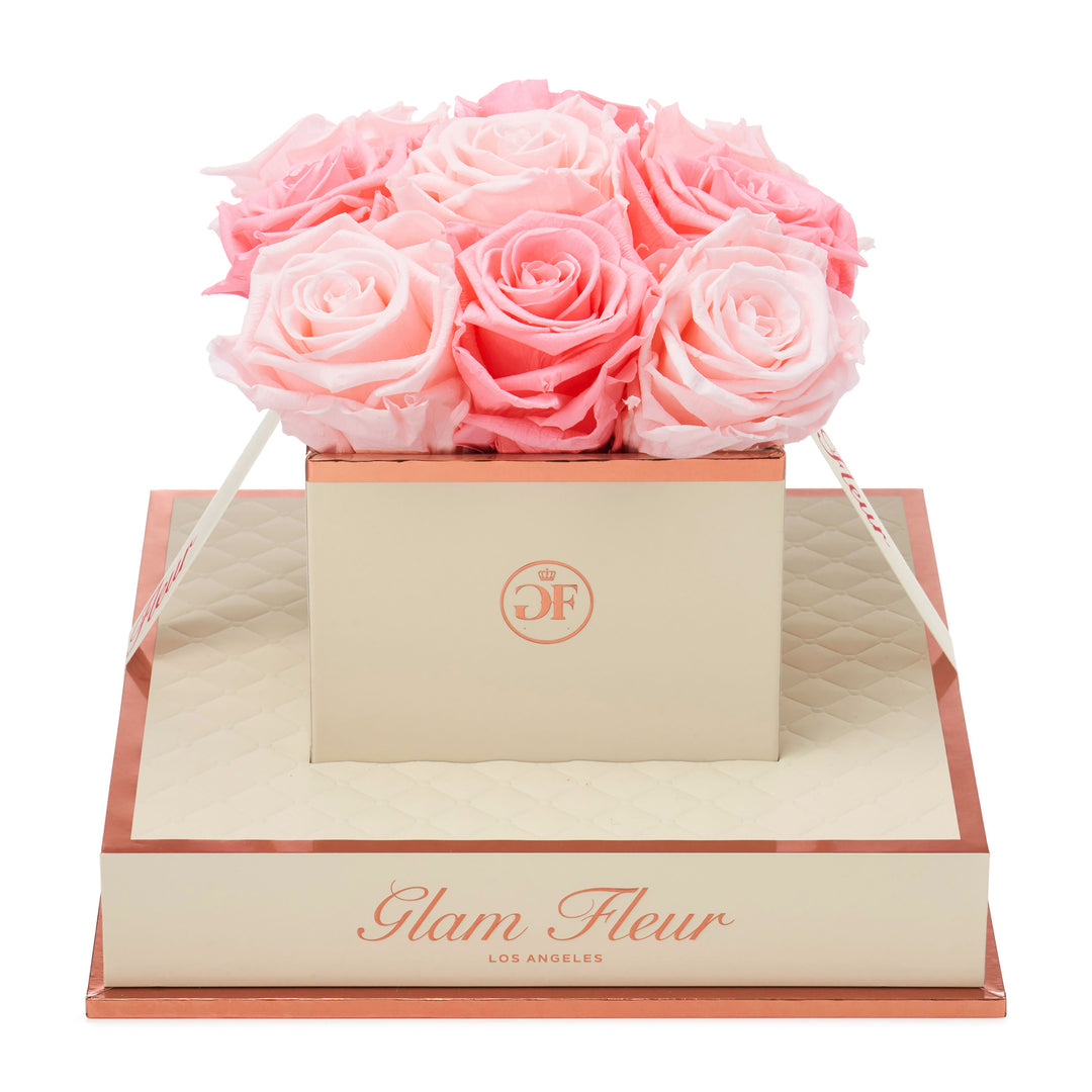 Montagé Chic Baby Pink & Light Pink Rose - Glam Fleur