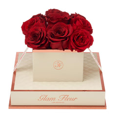 Montagé Chic Red Preserved Roses