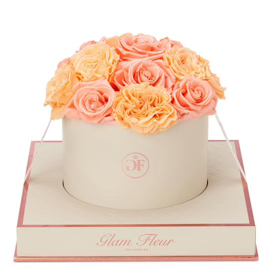 Montagé Round Van Gogh Peach and Coral