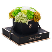Noir Chic Green Fusion Preserved Flowers