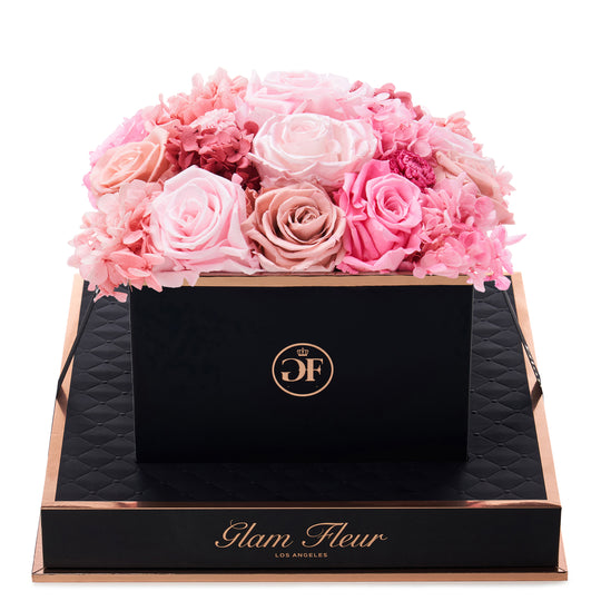 Noir Square Pink Fusion