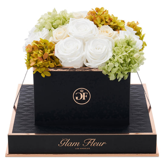 Noir Square White Oregano Fusion