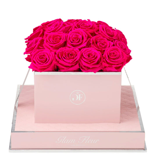 Rosé Square Fuchsia