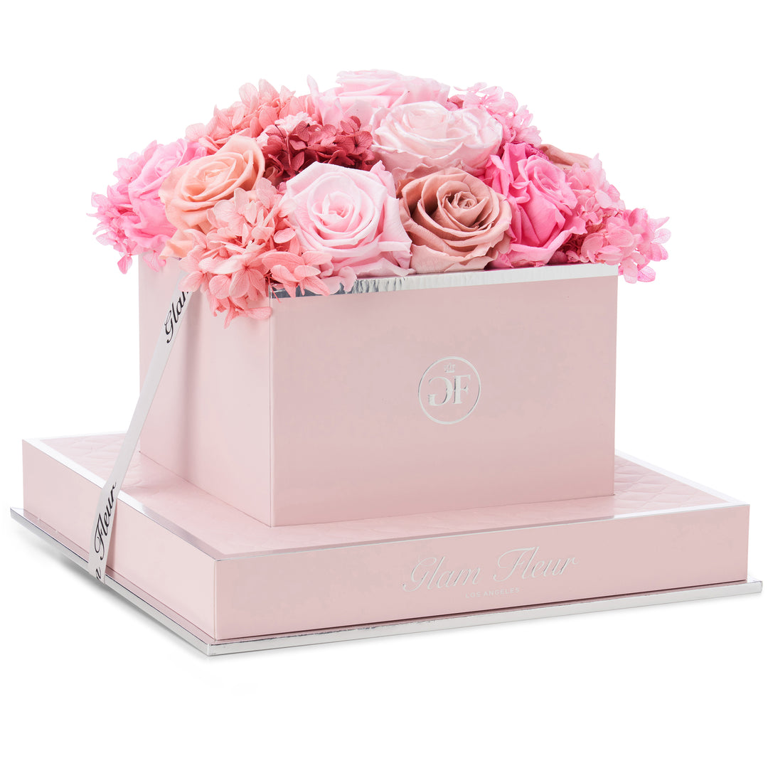 Preserved Roses and Hydrangea - Glam Fleur