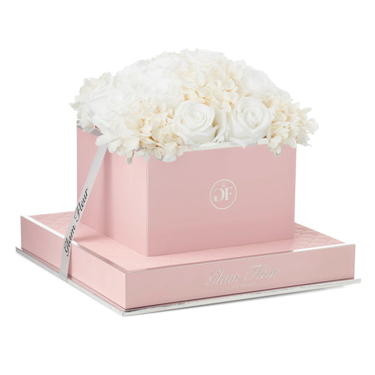 Rosé Square White Fusion